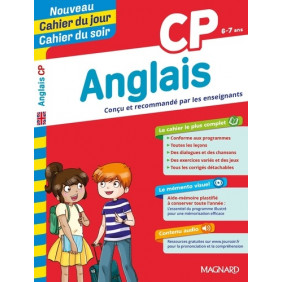 Cahier du jour/Cahier du soir Anglais CP + mémento - Grand Format Edition 2019