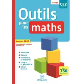 Outils pour les maths CE2 cycle 2 - Fichier - Grand Format Edition 2019