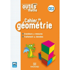 Cahier de géometrie CE2 - Grand Format Edition 2018