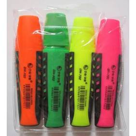 Surligneur multicolore pour de fournitures de bureau