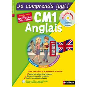 Anglais CM1 - Grand Format avec 1 CD audio