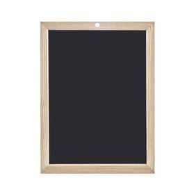 Wonday Ardoise en bois, uni, (l)260 x (H)340 mm, noir