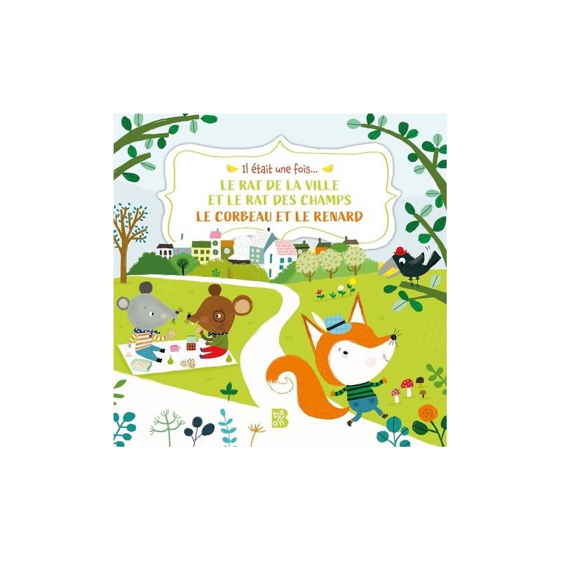 Le rat de ville et le rat des champs - Le corbeau et le renard - Album