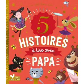 5 histoires à lire avec papa - Album