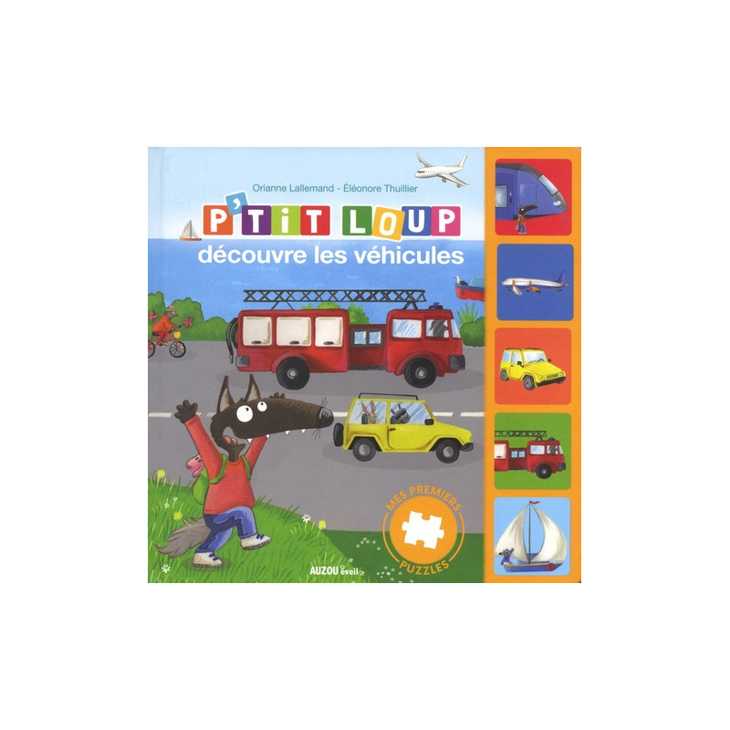 P'tit Loup découvre les véhicules - Album