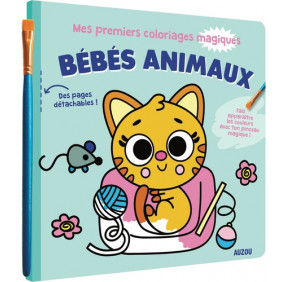 Bébés animaux - Avec 1 pinceau - Album