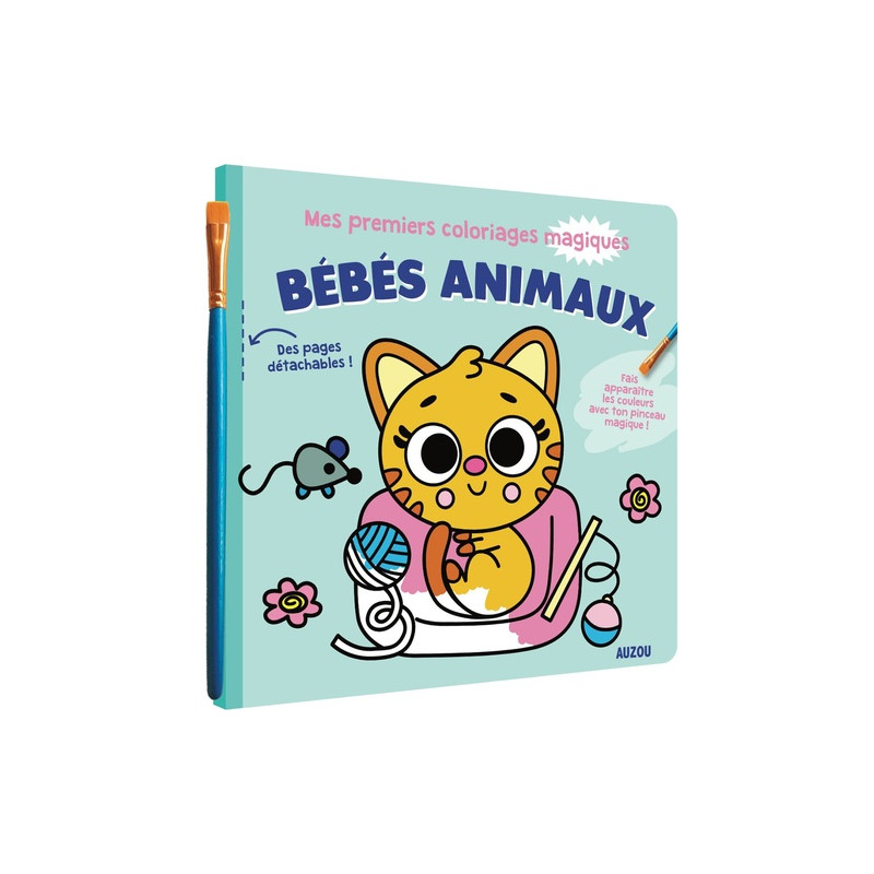 Bébés animaux - Avec 1 pinceau - Album
