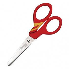 Ciseaux 13 cm caid gaucher lames acier inox bouts ronds wonday