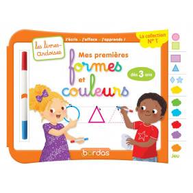 Mes premières formes et couleurs - Avec 1 feutre effaçable 2 couleurs - Grand Format