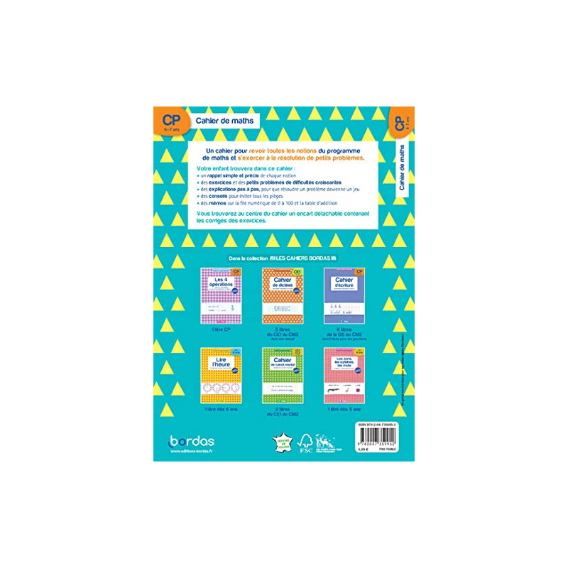 Cahier De Maths Cp Des Problemes De Maths Pour S Entrainer Sur Tout Le Programme Grand Format Librairie Librairie De France Cahier De Maths Cp Des Problemes De Maths Pour S Entrainer Sur Tout Le Programme Grand Format Librairie Librairie De France