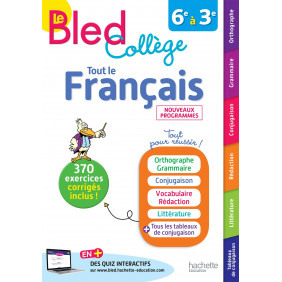 Tout le français collège 6e à 3e - Grand Format Edition 2019