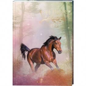 Cahier de texte 15x21cm Cheval Free Horse
