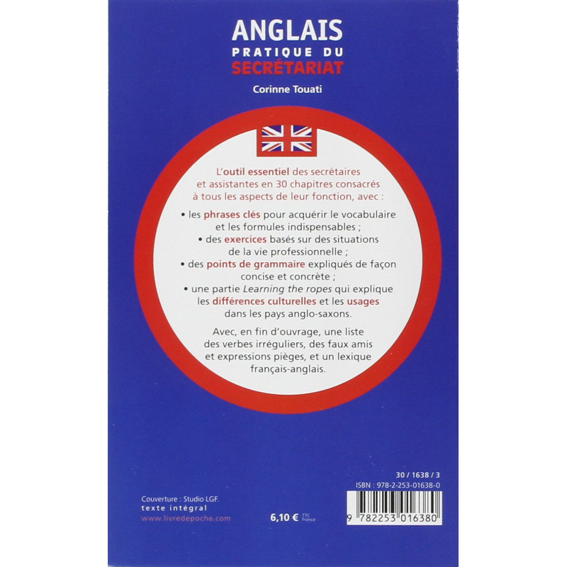 L'Anglais du secrétariat - Poche