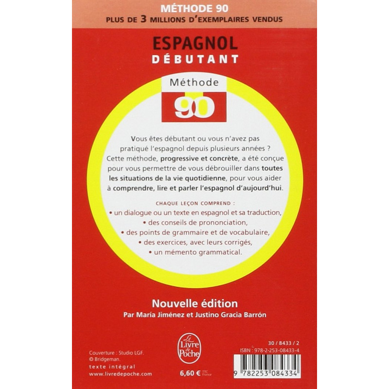 Espagnol débutant - Poche