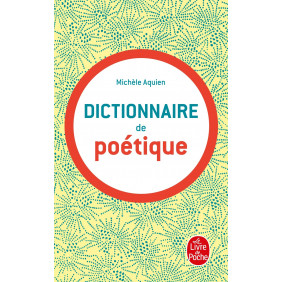 Dictionnaire de poétique - Poche