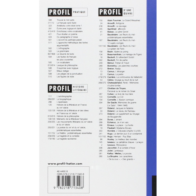 Trouver le mot juste, Expression orale et écrite Poche