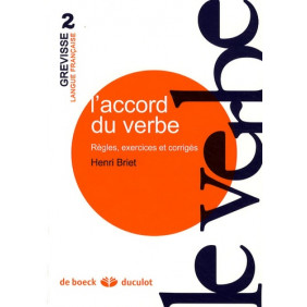 L'accord du verbe - Règles, exercices et corrigés - Poche