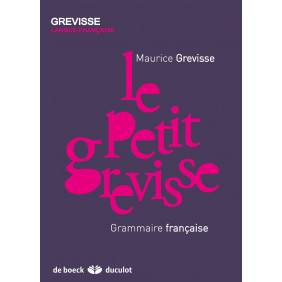 Le Petit Grevisse - Grammaire française - Poche 32e édition