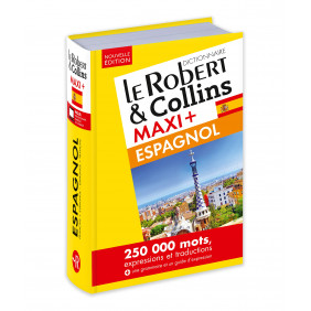 Le Robert & Collins Maxi+ espagnol-français et français-espagnol - Avec carte de téléchargement