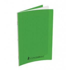 Cahier Pique 24*32 192P Seyes 70G Vert Polypro