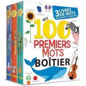 Mes 100 premiers mots - 3 livres de mots qui stimulent le langage - Album