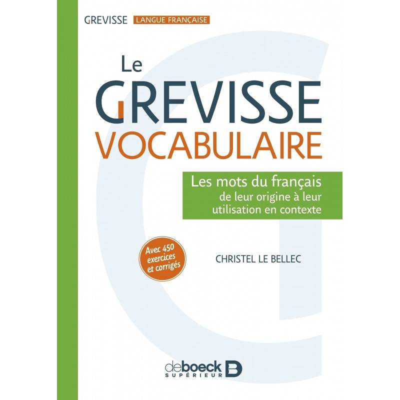 Le Grevisse vocabulaire  - Grand Format