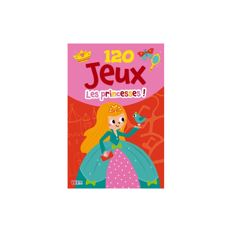 Bloc d'activités: 120 jeux Les princesses ! - Dès 5 ans