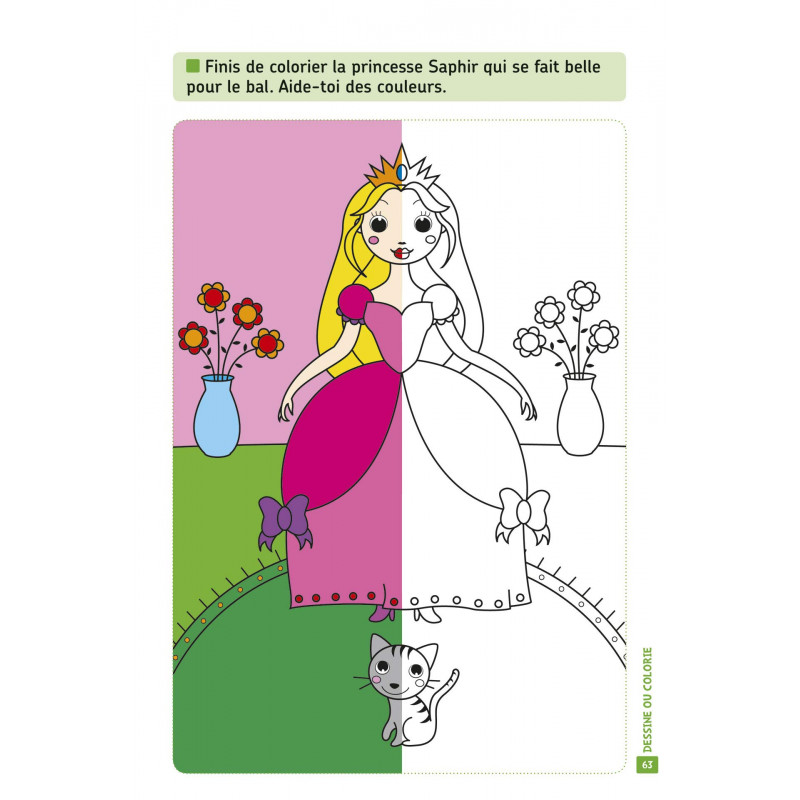 Bloc d'activités: 120 jeux Les princesses ! - Dès 5 ans