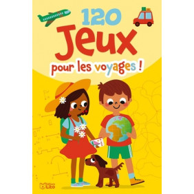 Bloc d'activités: 120 jeux pour les voyages ! - Dès 6 ans