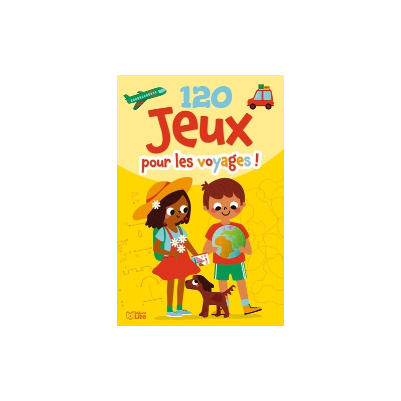 Bloc d'activités: 120 jeux pour les voyages ! - Dès 6 ans