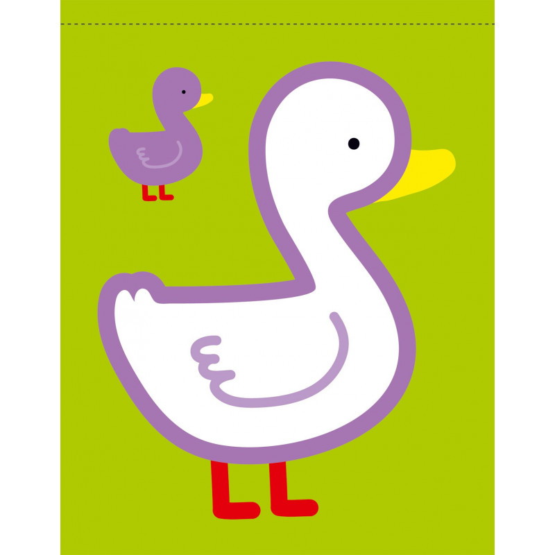 Mon premier bloc de coloriage: Les animaux de la ferme - Dès 2 ans