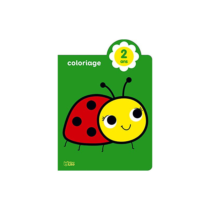 Coloriage jolie coccinelle - Dès 2 ans - Album