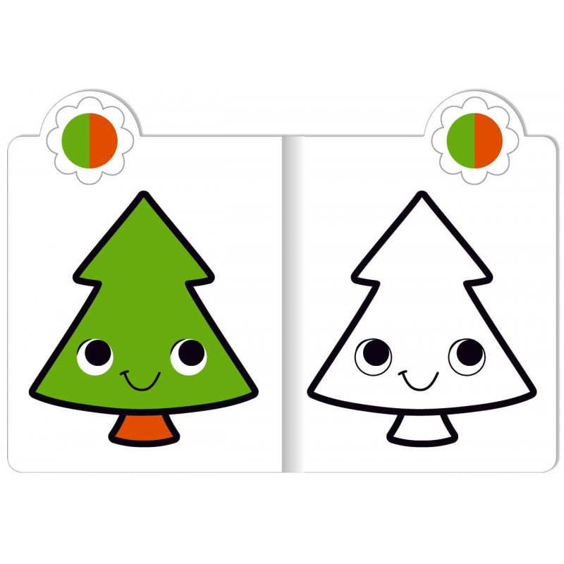 Coloriage jolie coccinelle - Dès 2 ans - Album