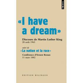 I have a dream - Suivi de La nation et la race - Poche