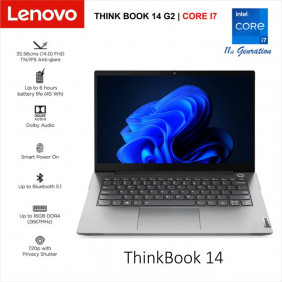Lenovo THINK BOOK 14 - CORE I7 - 8Go - 1To - Gris Minéral - Garantie 1 an