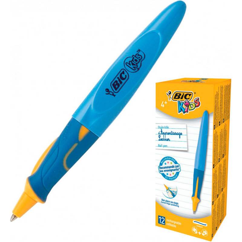 Stylo bille encre gel B2P Pte moyenne 0,7mm Tracé 0,4 mm Bleu