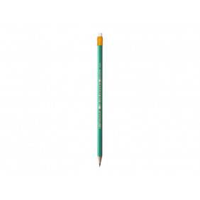 BIC évolution original crayons à papier avec gomme intégrée , pointe HB, boîte de 12 - Vendu à l'unité