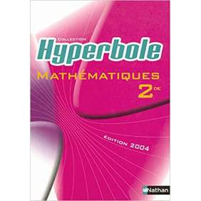 Hyperbole : Mathématiques, 2nde Broché
