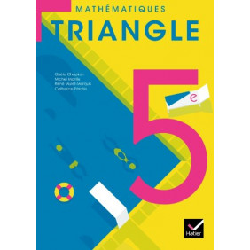 Triangle Mathématiques 5e éd. 2010 - Manuel de l'élève (format compact) Broché