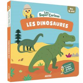 Les dinosaures - Avec le super cahier de quiz de Coco le canari - Album 0 - 10 ans