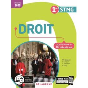 Droit 1re STMG - Le programme en 10 situations - Grand Format
Edition 2019