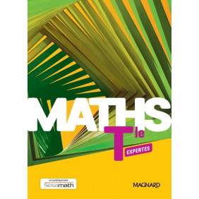 Mathématiques tle maths expertes - Manuel élève - Grand FormatEdition 2020