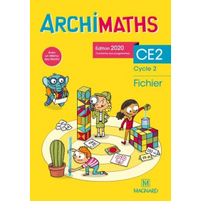 Archimaths CE2 - Fichier + Mémo des maths - Grand FormatEdition 2020