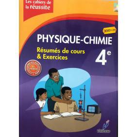 Les cahiers de la réussite physique-chimie 4ème