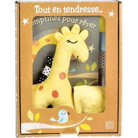 Tout en tendresse... - Un livre de comptines. un hochet. un doudou - Album