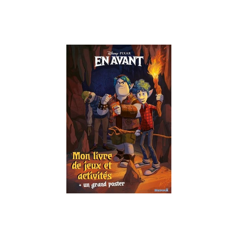 Mon livre de jeux et activités Disney En avant - + un grand poster - Album