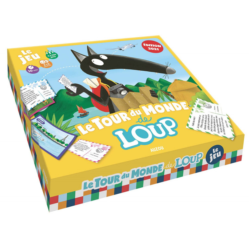 Le Tour du Monde de Loup - Le jeu - Dès 3 ans
