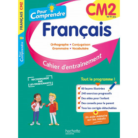 Pour Comprendre Français CM2 - Grand Format - De 10 à 11 ans