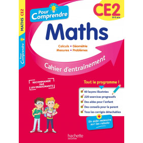 Pour Comprendre Maths CE2 - Grand Format - De 8 à 9 ans