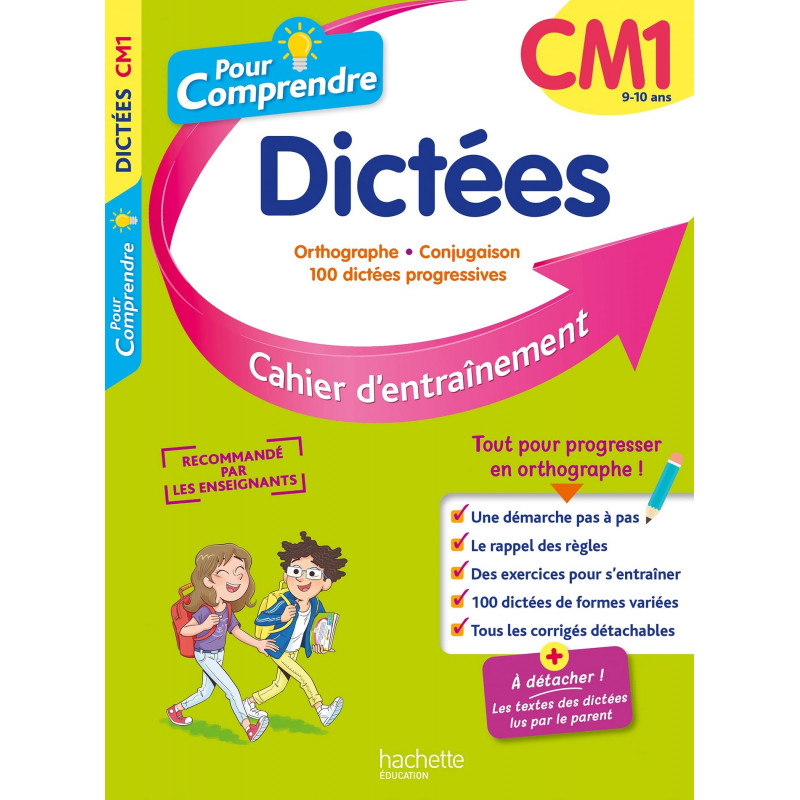 Pour Comprendre Dictées CM1 - Grand Format - De 9 à 10 ans